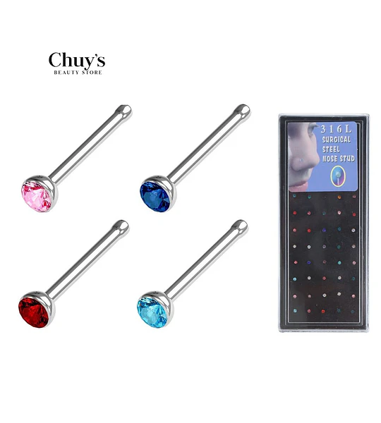 Piercing de Nariz con Cristal