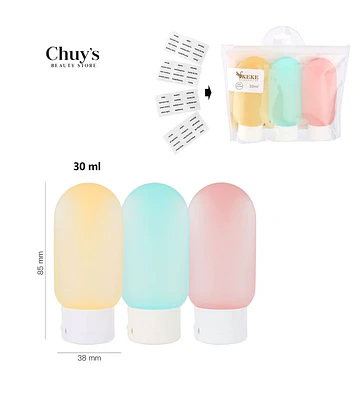 Botellas Reutilizables para Viaje - Chuys Beautys | Chuy's Beautys Store