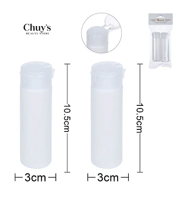 Botellas de Plástico Transparentes - Chuys Beautys | Chuy's Beautys Store