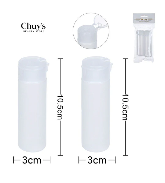Botellas de Plástico Transparentes