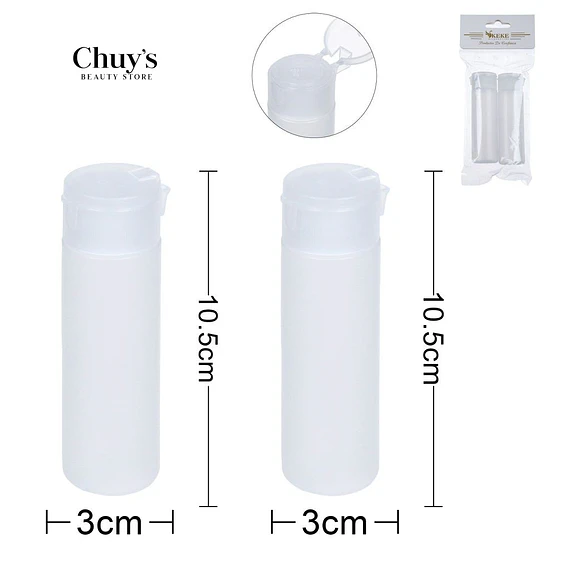 Botellas de Plástico Transparentes