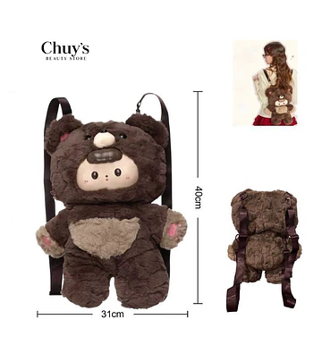 Mochila Peluche Oso - Chuys Beautys | Chuy's Beautys Store