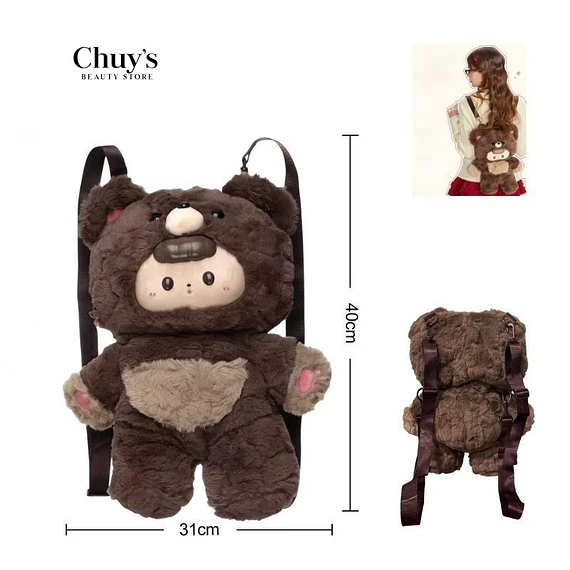 Mochila Peluche Oso
