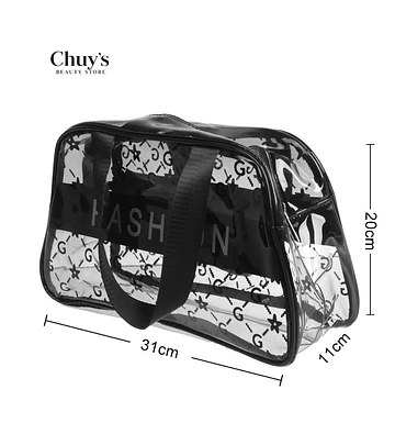Bolso Transparente de Maquillaje - Chuys Beautys | Chuy's Beautys Store