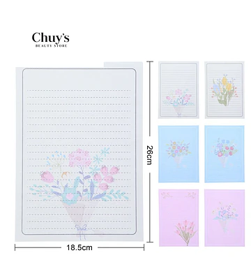 Papelería Floral - Chuys Beautys | Chuy's Beautys Store