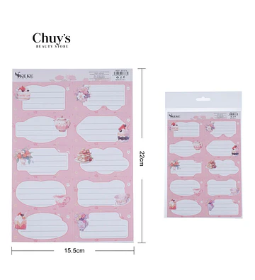 Etiquetas Decorativas para Regalos - Chuys Beautys | Chuy's Beautys Store