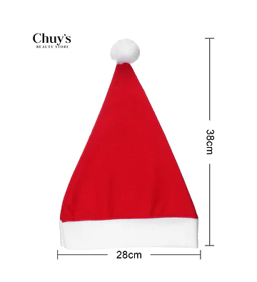 Gorro de Navidad Rojo - Chuys Beautys | Chuy's Beautys Store