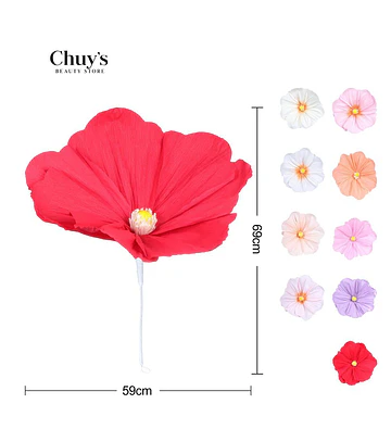 Flor Decorativa de Papel - Chuys Beautys | Chuy's Beautys Store