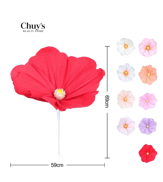 Flor Decorativa de Papel