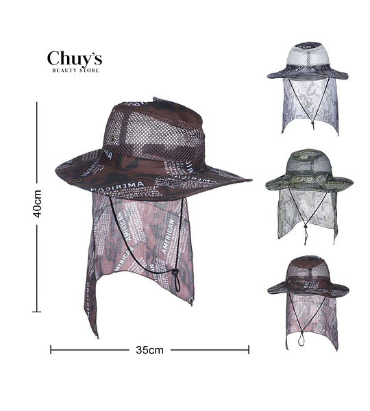 Sombrero Con Protección Solar