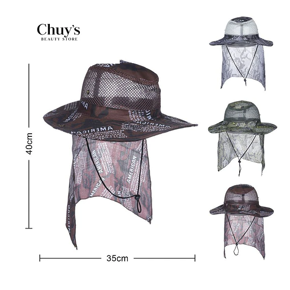 Sombrero Con Protección Solar