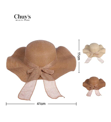 Sombrero De Paja Con Lazo - Chuys Beautys | Chuy's Beautys Store
