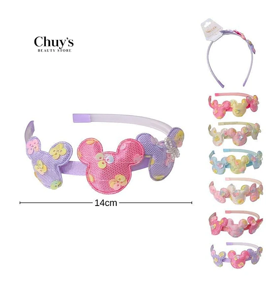 Diadema Decorativa con Motivos de Minnie