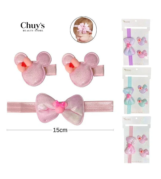 Diademas y Pinzas para Niñas
