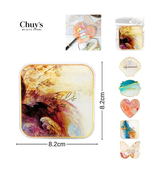 Paleta De Sombras Multicolor