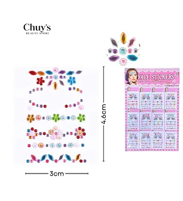 Stickers Faciales Decorativos - Chuys Beautys | Chuy's Beautys Store