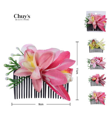 Peina Decorativa Floral - Chuys Beautys | Chuy's Beautys Store