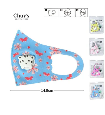 Mascarilla Infantil Con Diseño Divertido - Chuys Beautys | Chuy's Beautys Store