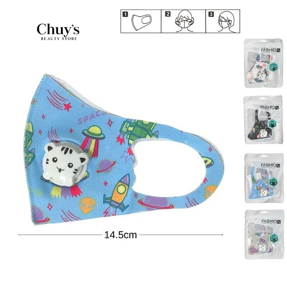 Mascarilla Infantil Espacial