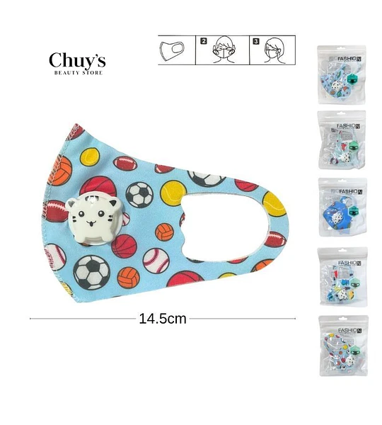 Mascarilla Infantil Deportiva