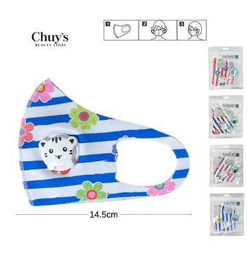 Mascarilla Infantil Con Diseño Divertido - Chuys Beautys | Chuy's Beautys Store