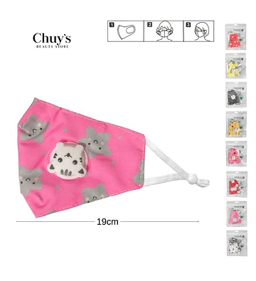 Mascarilla Infantil Con Diseño Divertido - Chuys Beautys | Chuy's Beautys Store
