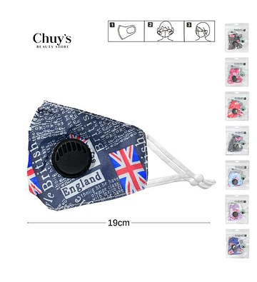 Mascarilla Reutilizable Con Válvula - Chuys Beautys | Chuy's Beautys Store
