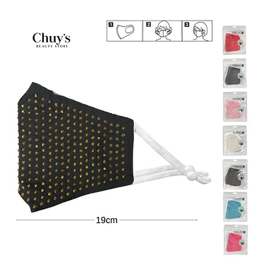 Mascarilla Decorativa Con Brillos - Chuys Beautys | Chuy's Beautys Store