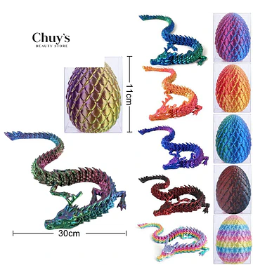 Dragón Decorativo Multicolor - Chuys Beautys | Chuy's Beautys Store