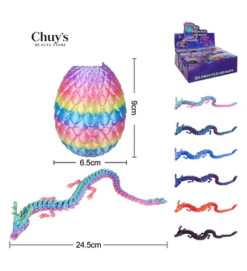 Huevo Dragón 3D Impreso - Chuys Beautys | Chuy's Beautys Store