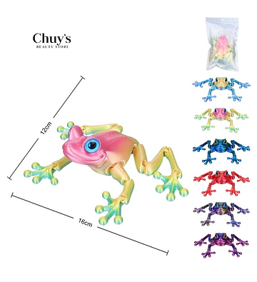 Rana Decorativa Colorida - Chuys Beautys | Chuy's Beautys Store