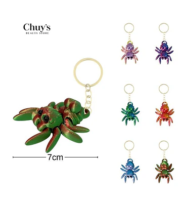 Llavero Araña Colorida - Chuys Beautys | Chuy's Beautys Store