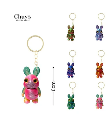 Llavero Conejito Colorido - Chuys Beautys | Chuy's Beautys Store