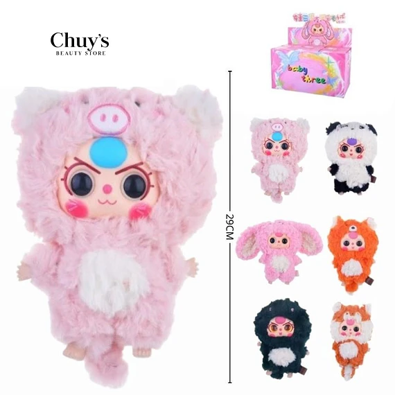 Muñeca De Peluche Con Disfraz De Animal