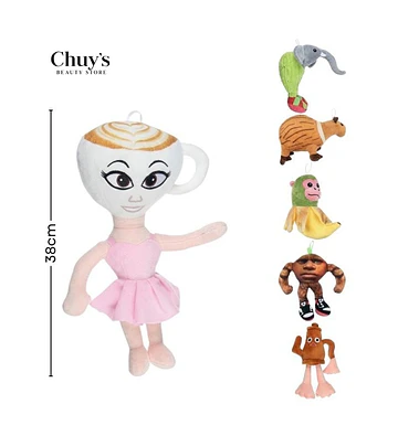 Muñeca De Peluche Café Con Bailarina - Chuys Beautys | Chuy's Beautys Store