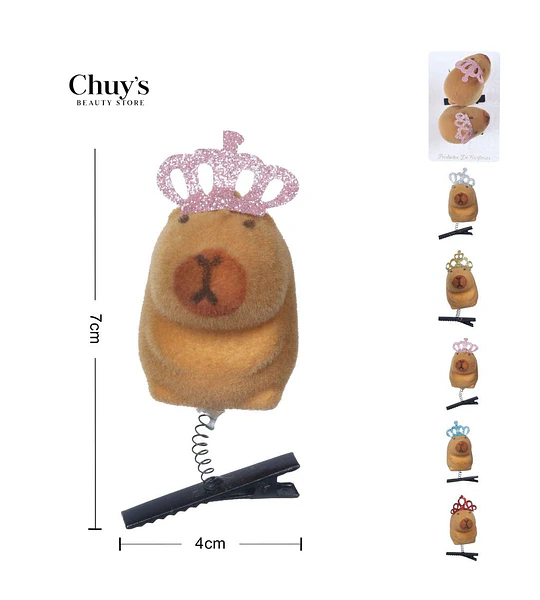 Clip Para Cabello Con Diseño De Animal