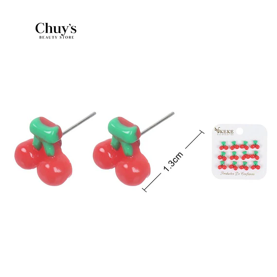 Pendientes de Cereza