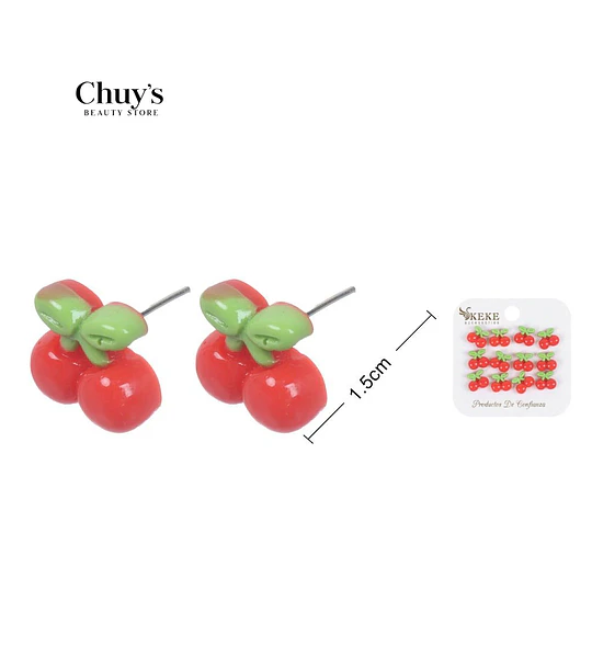 Pendientes de Cereza