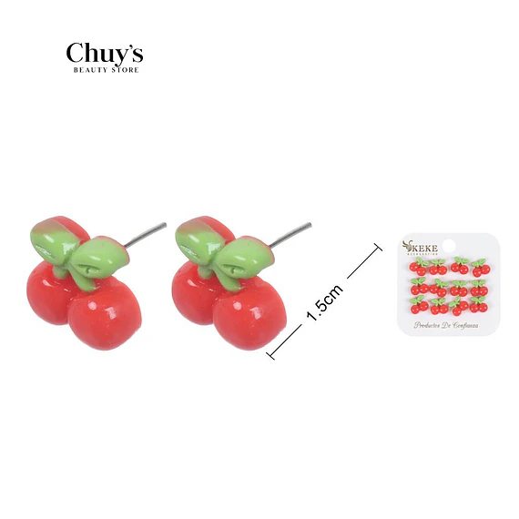 Pendientes de Cereza