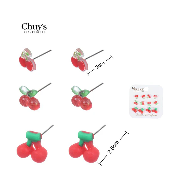 Pendientes De Cereza