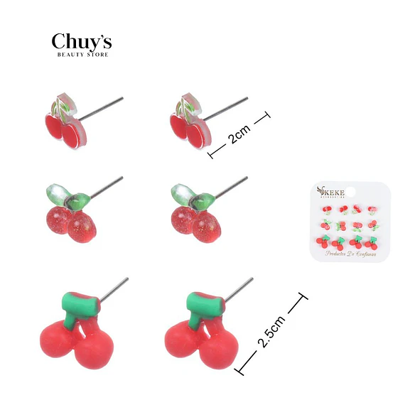 Pendientes De Cereza