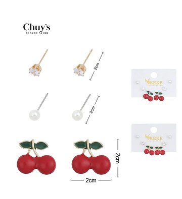 Pendientes Frutales - Chuys Beautys | Chuy's Beautys Store