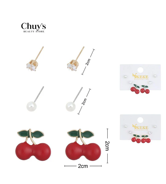 Pendientes Frutales