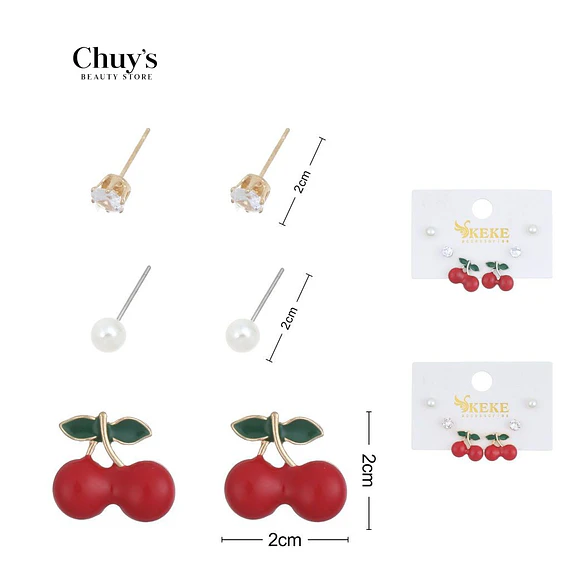 Pendientes Frutales