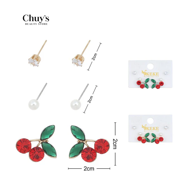 Pendientes Frutales