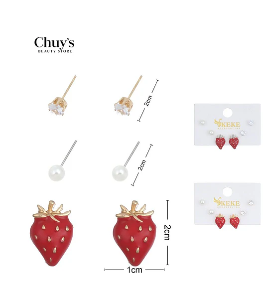 Pendientes Frutales
