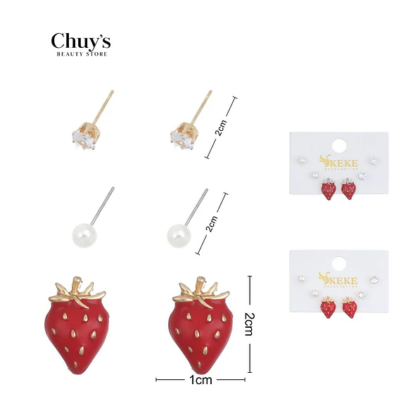 Pendientes Frutales