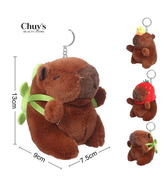 Llavero Plush Capibara