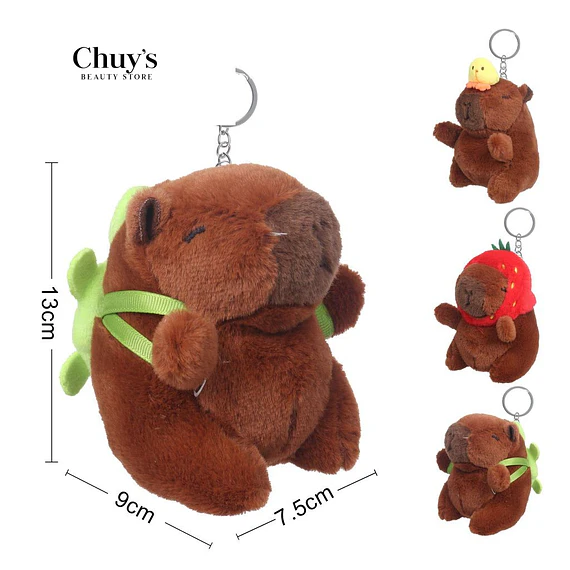 Llavero Plush Capibara