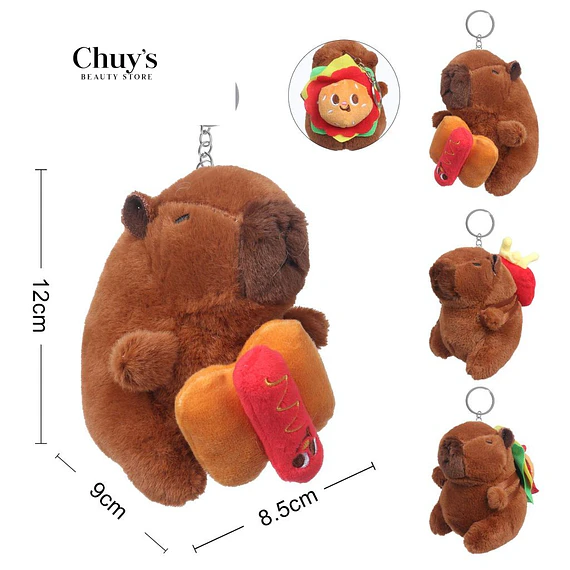 Llaveros de Peluche Divertidos